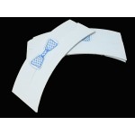 Bow Tie blue  printed-2500/box
